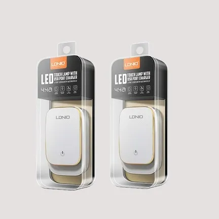 Types of Charger: LDNIO&nbsp;A4405 2-in-1 USB Charger LED Lamp