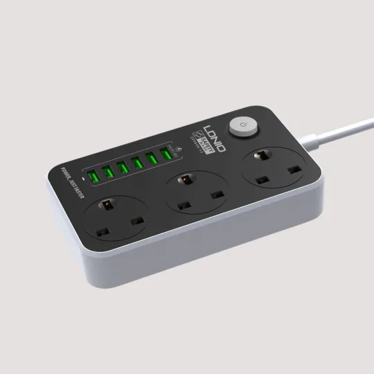 Travel Tech Essentials: LDNIO SC3662 Anti-Static Power Socket