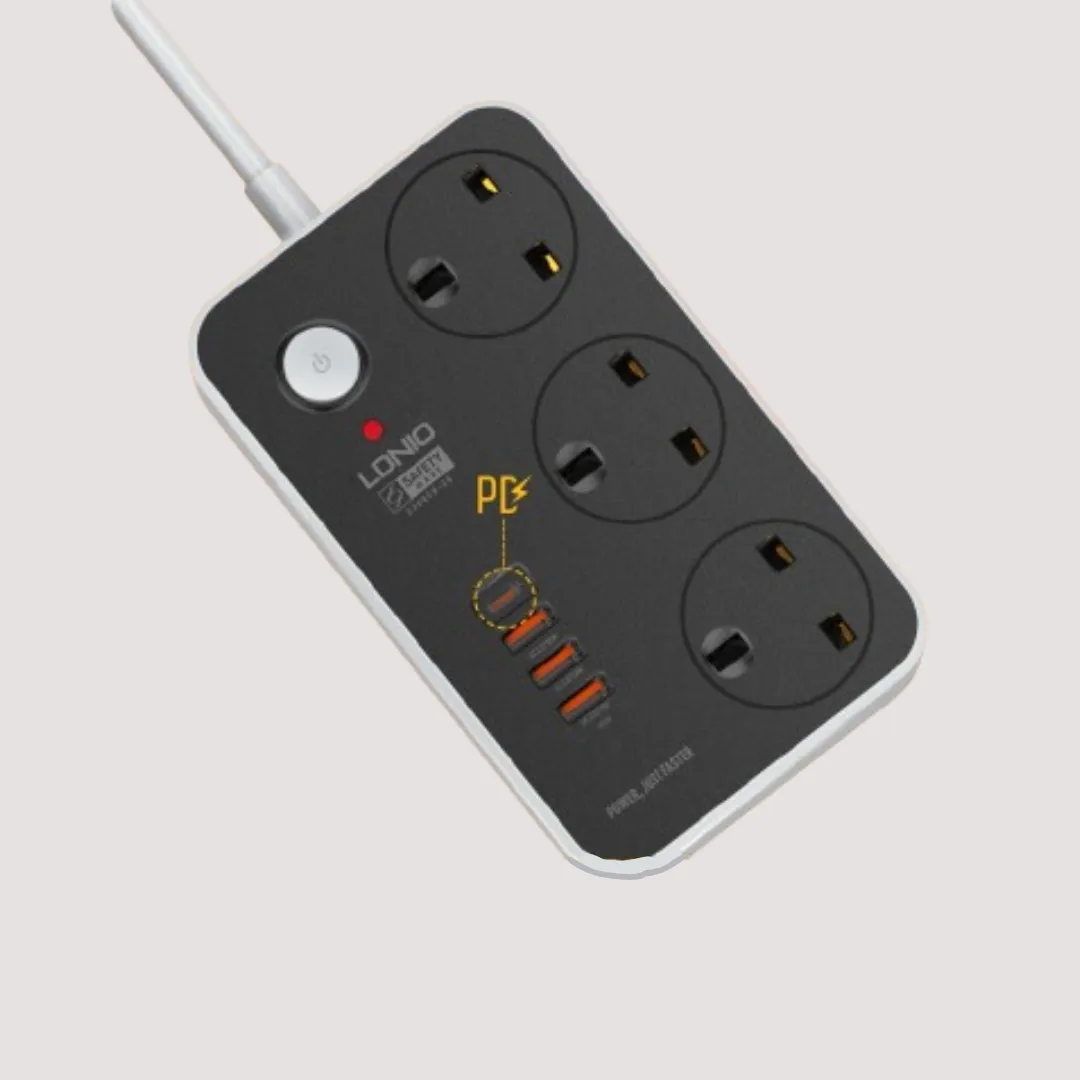 SK3469 Extension Power Socket with USB