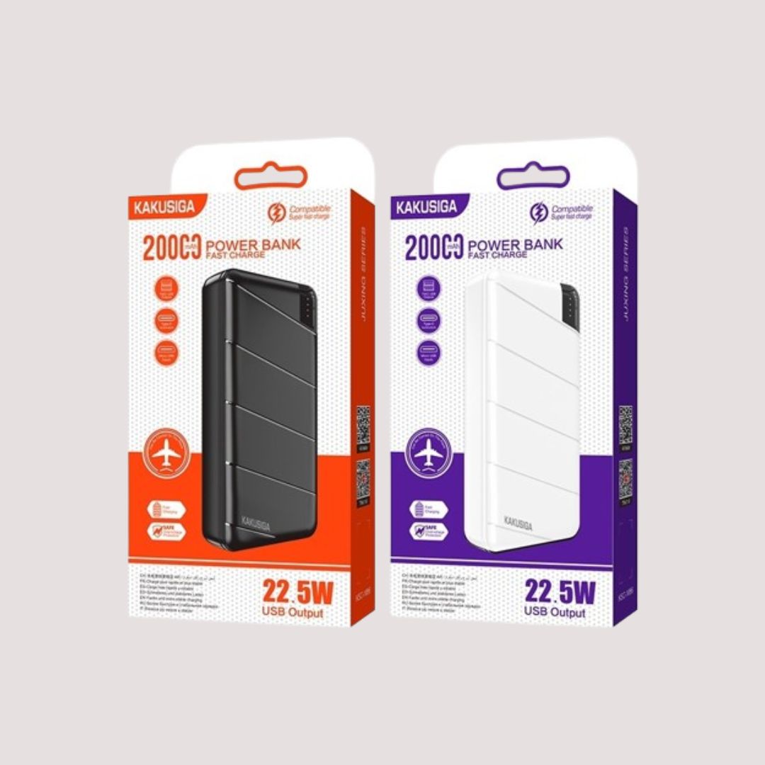 Fast Charging Power Bank - 20000 mAh