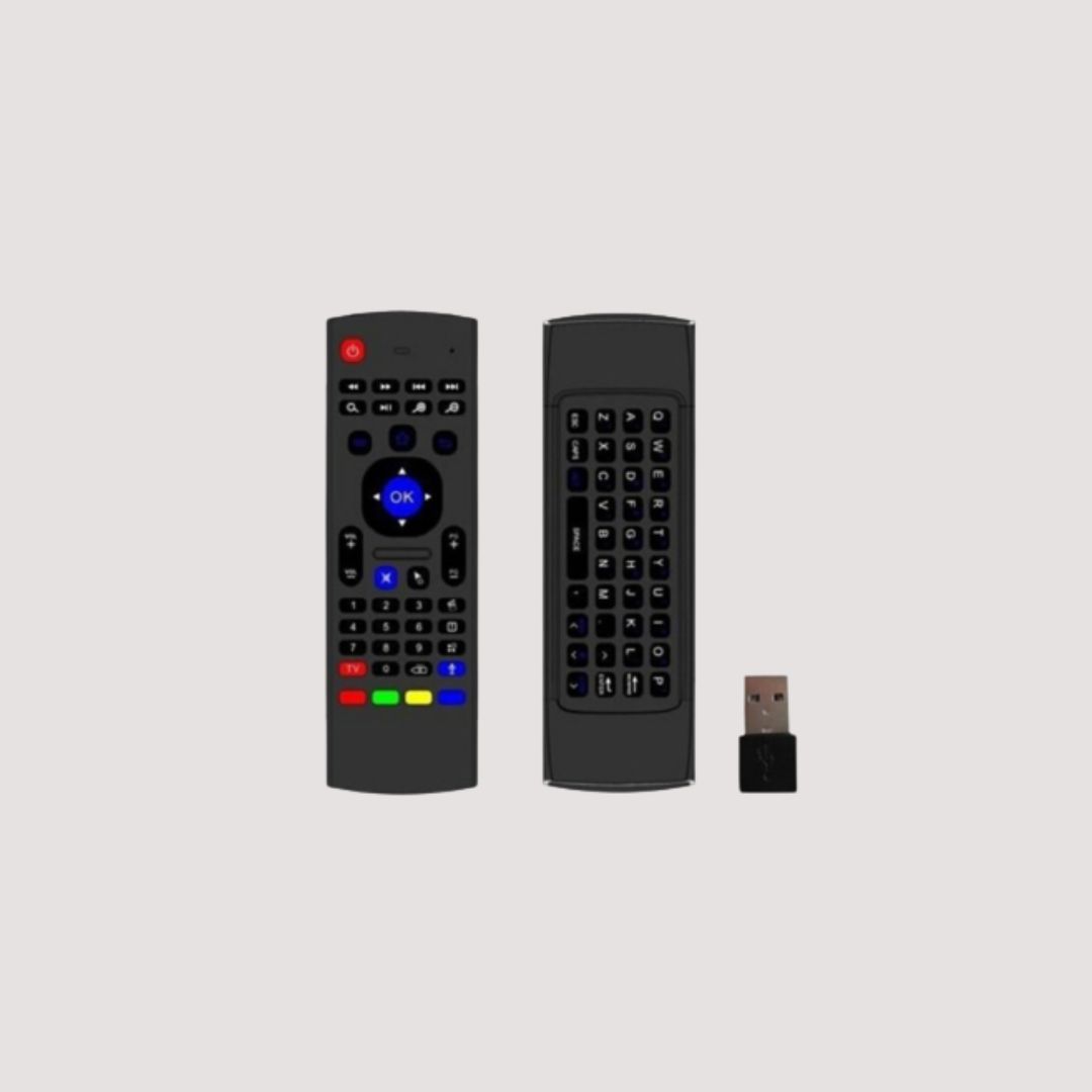 Smart Remote Control With Keyboard