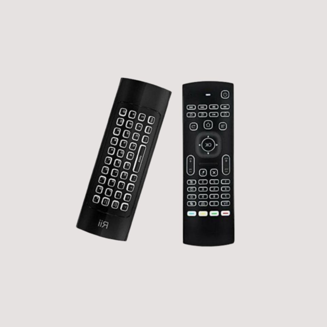 Smart Remote Control With Keyboard - Backlit