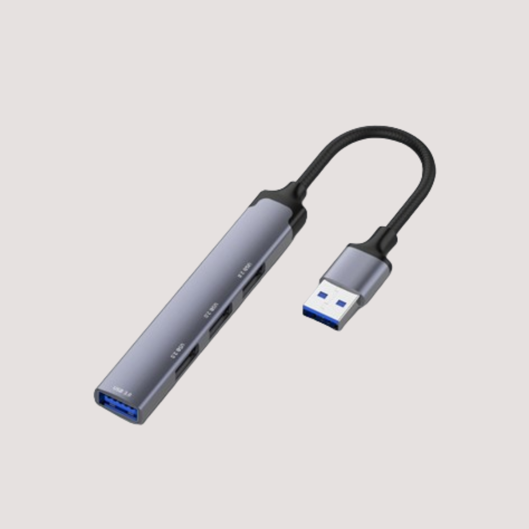 4-in-1 USB Hub Adapter