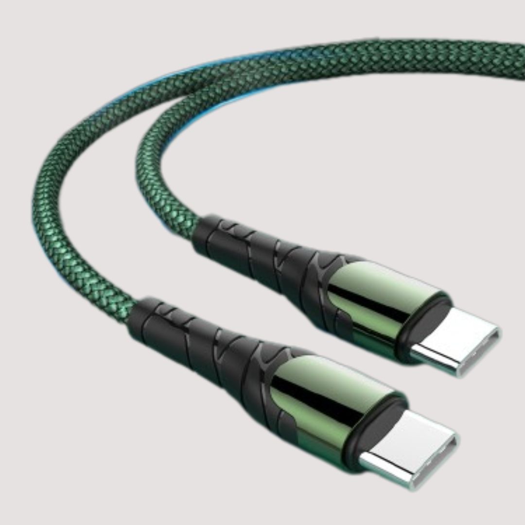 USC-C to C Fast Charging Nylon Cable