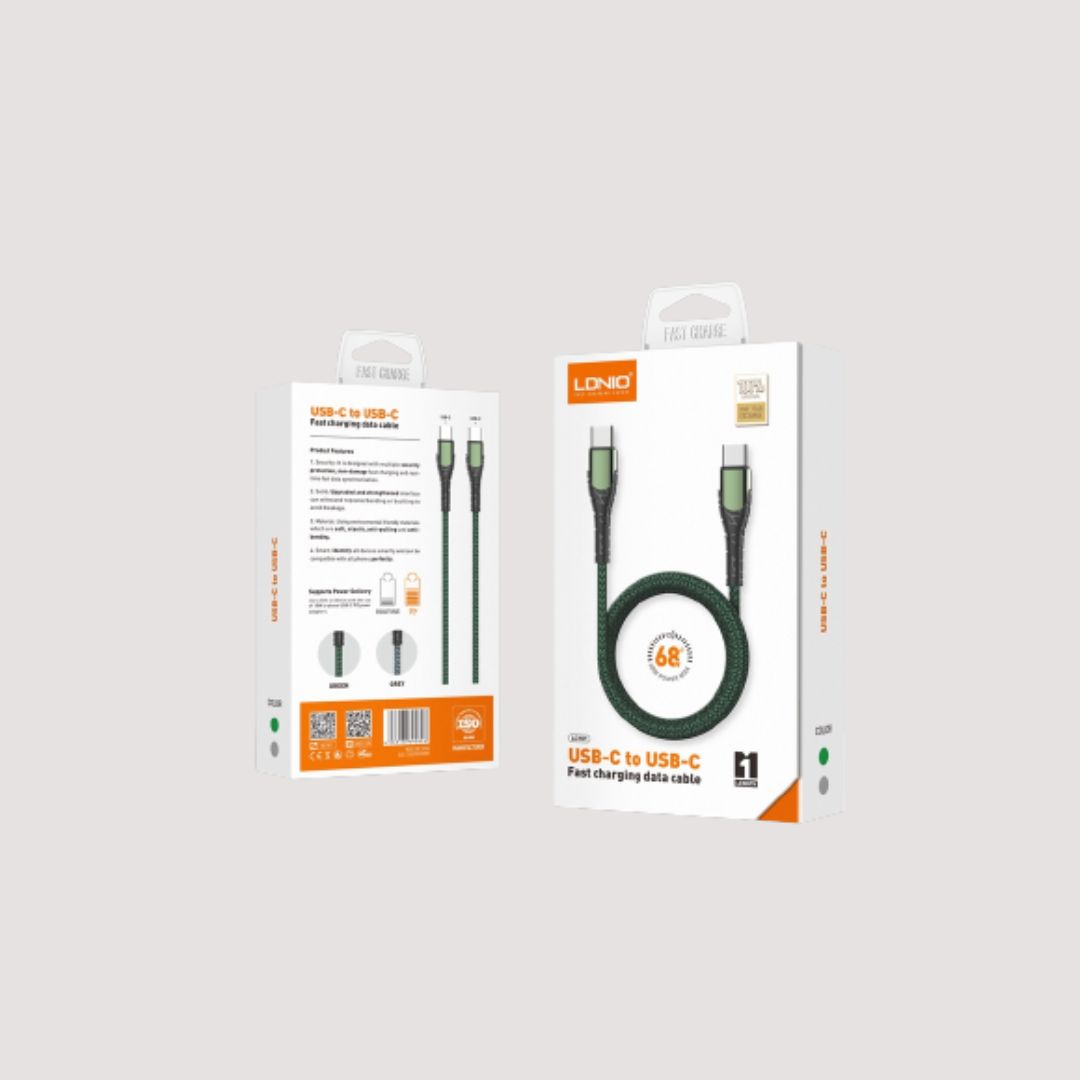 USC-C to C Fast Charging Nylon Cable